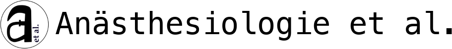 Anästhesiologie et al.